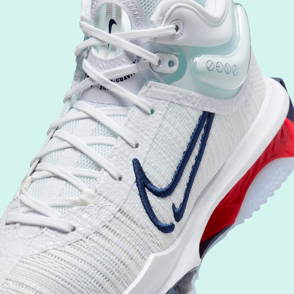 Nike Zoom Gt Jump 2 White Midnight Navy University Red Dj9431 100 2