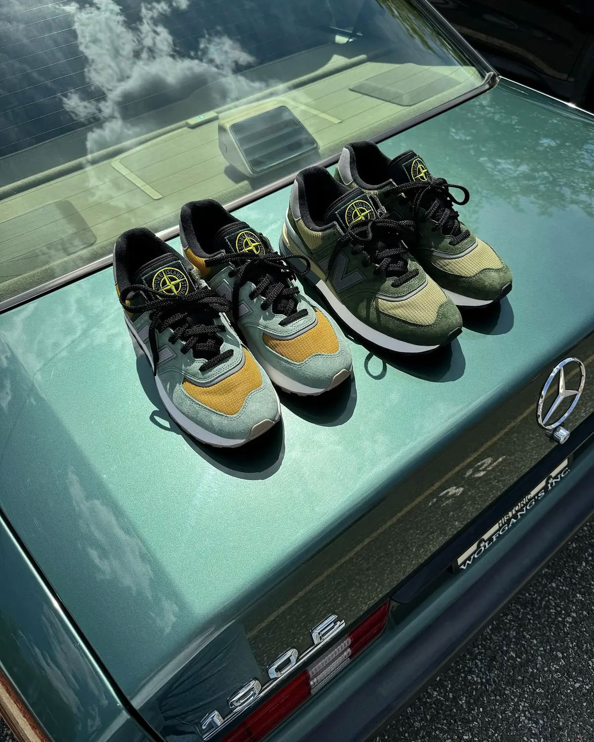 Stone Island New Balance 574 Legacy Release Date 1