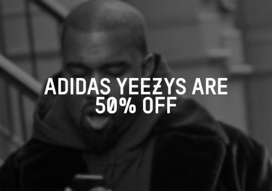 adidas Offering Latest Yeezy Restock At 50% Off