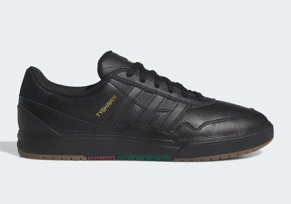 Adidas Tyshawn Ii Core Black Collegiate Green If9709 1
