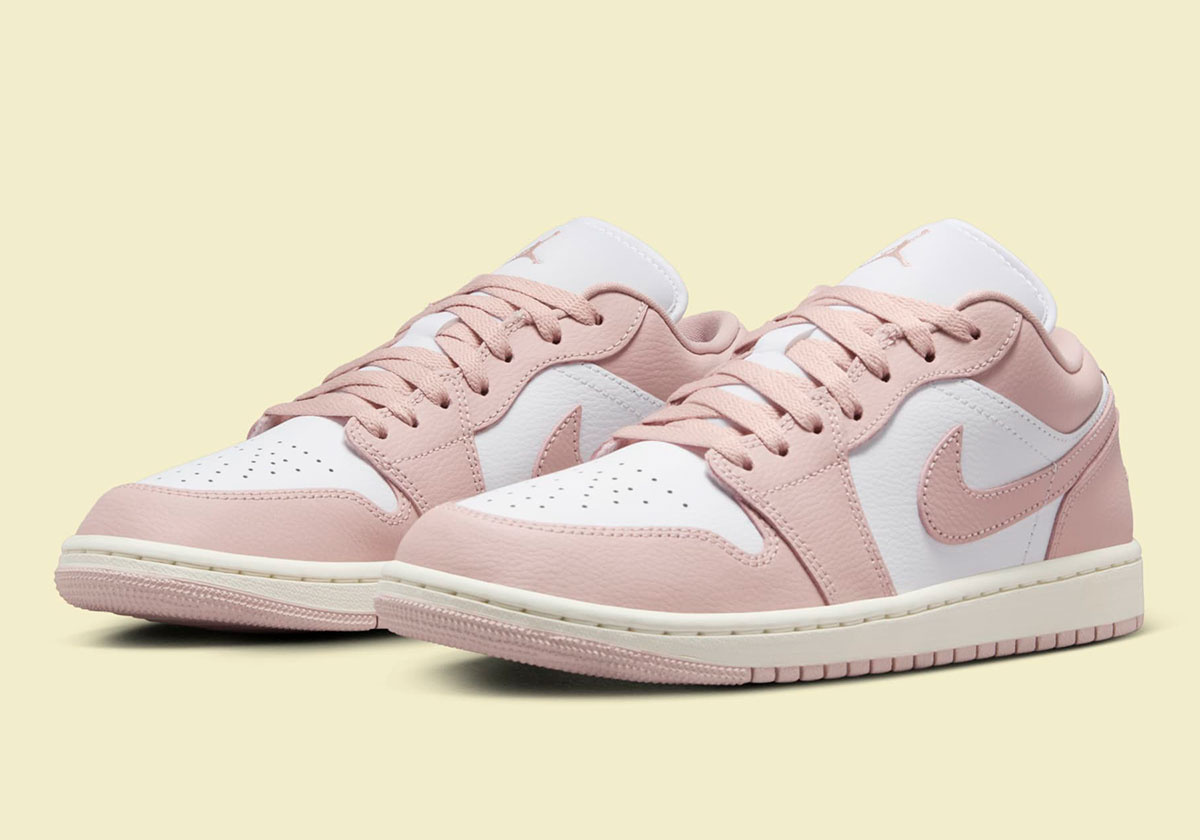 Air Jordan 1 Low Pink White Coconut Milk Dc0774 162 1