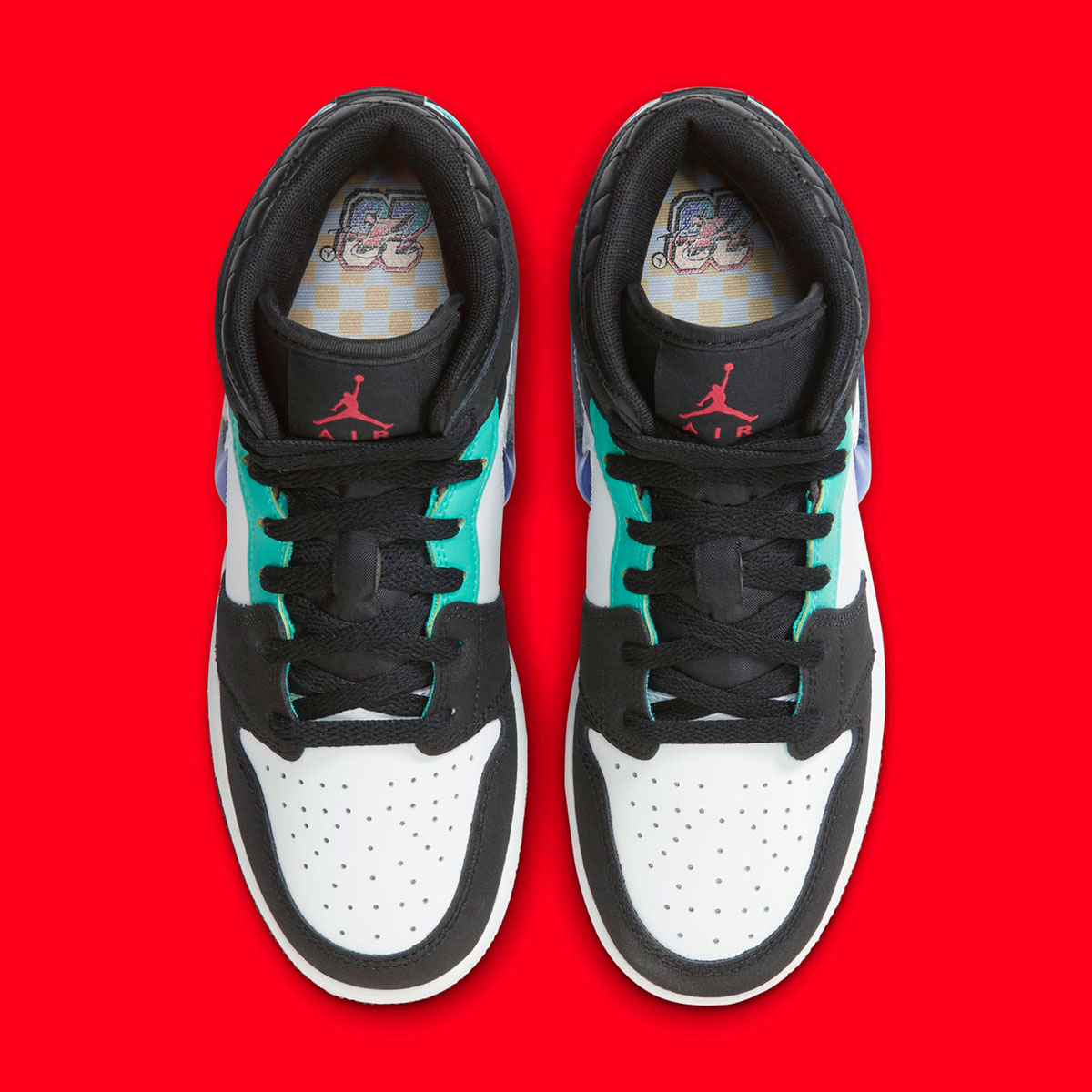 Air Jordan 1 Mid Gs Racing Fq8095 001 1
