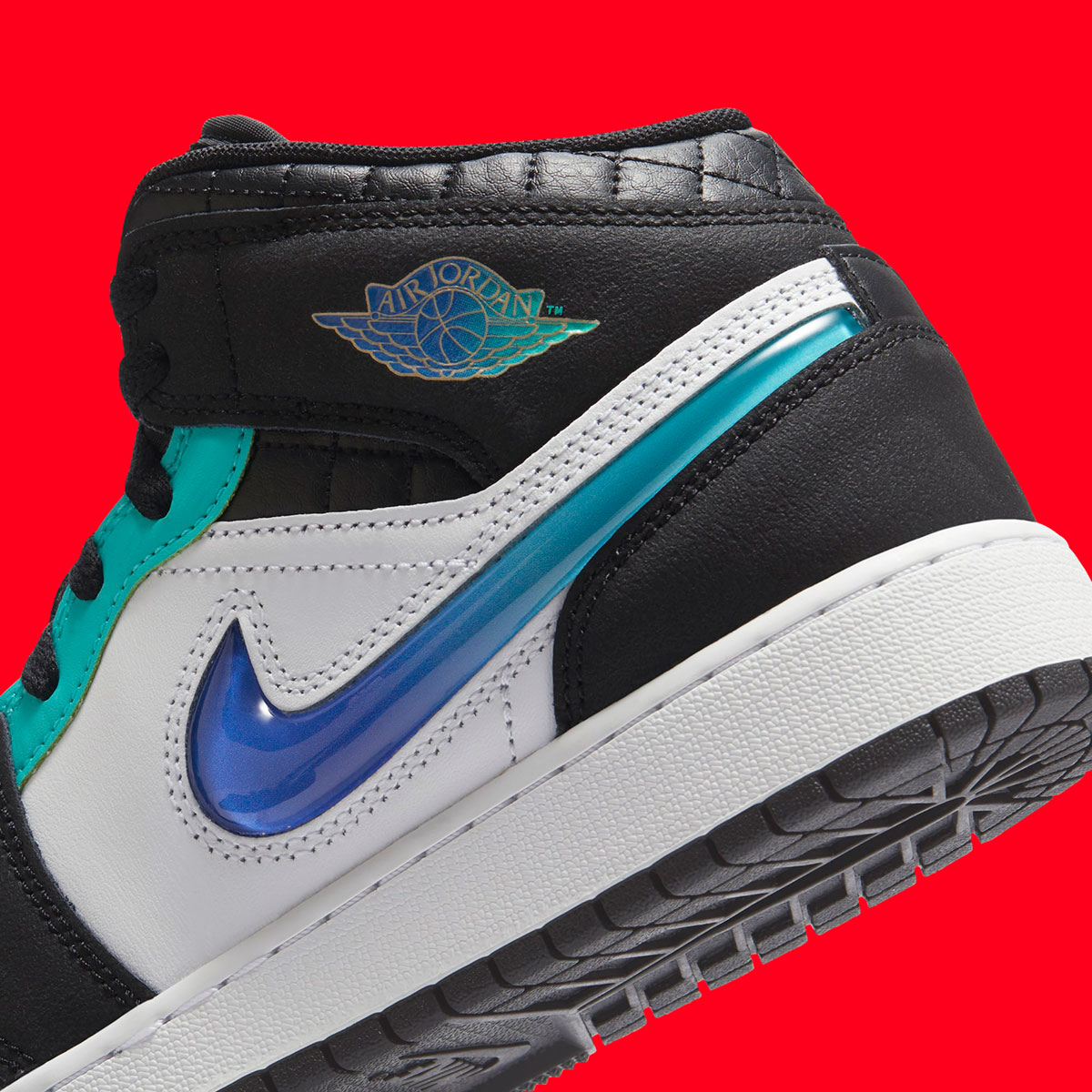 Air Jordan 1 Mid Gs Racing Fq8095 001 2