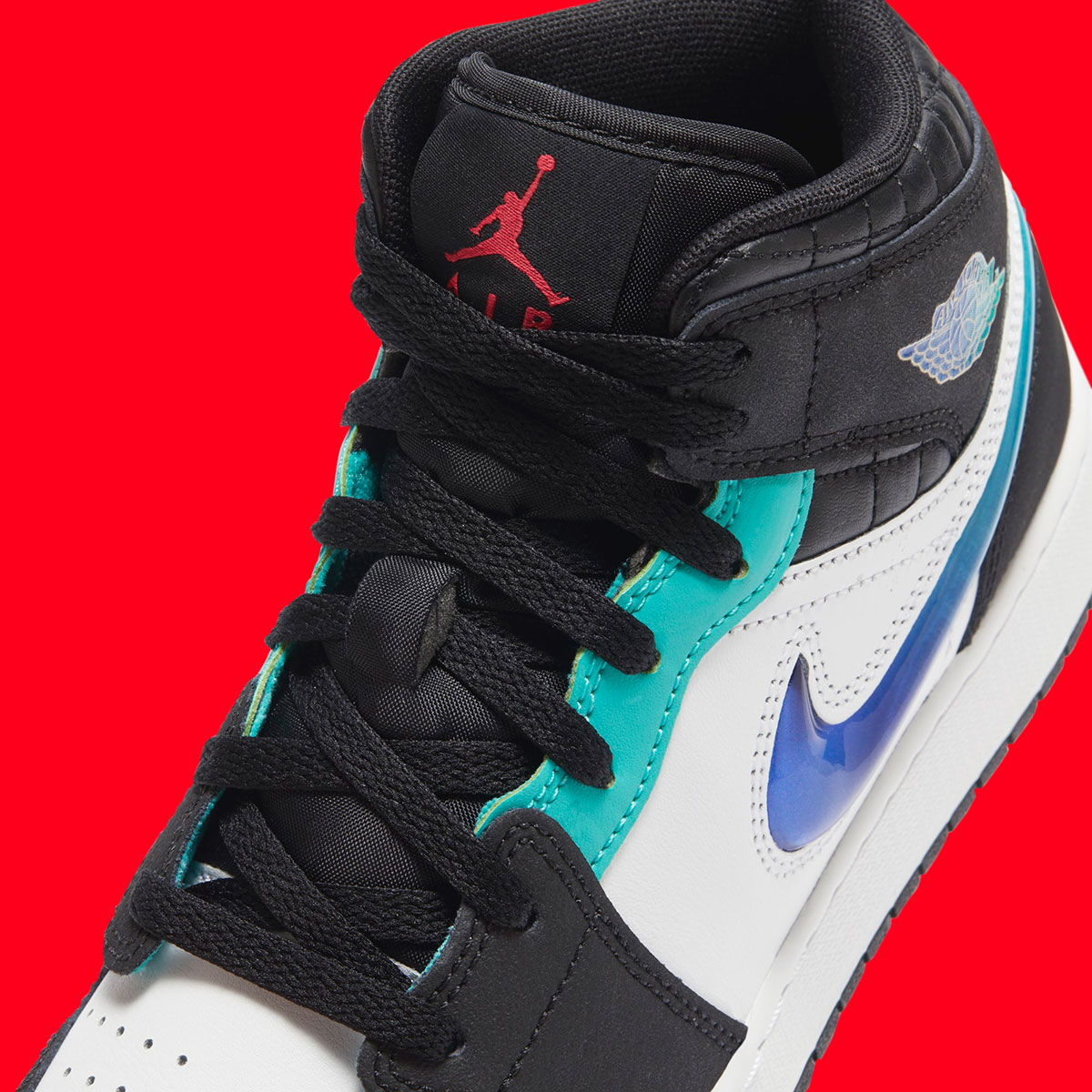 Air Jordan 1 Mid Gs Racing Fq8095 001 4