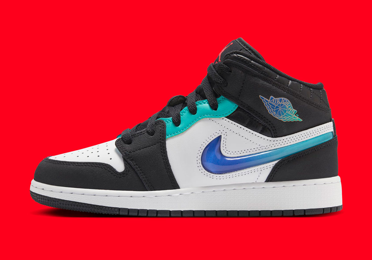 Air Jordan 1 Mid Gs Racing Fq8095 001 9