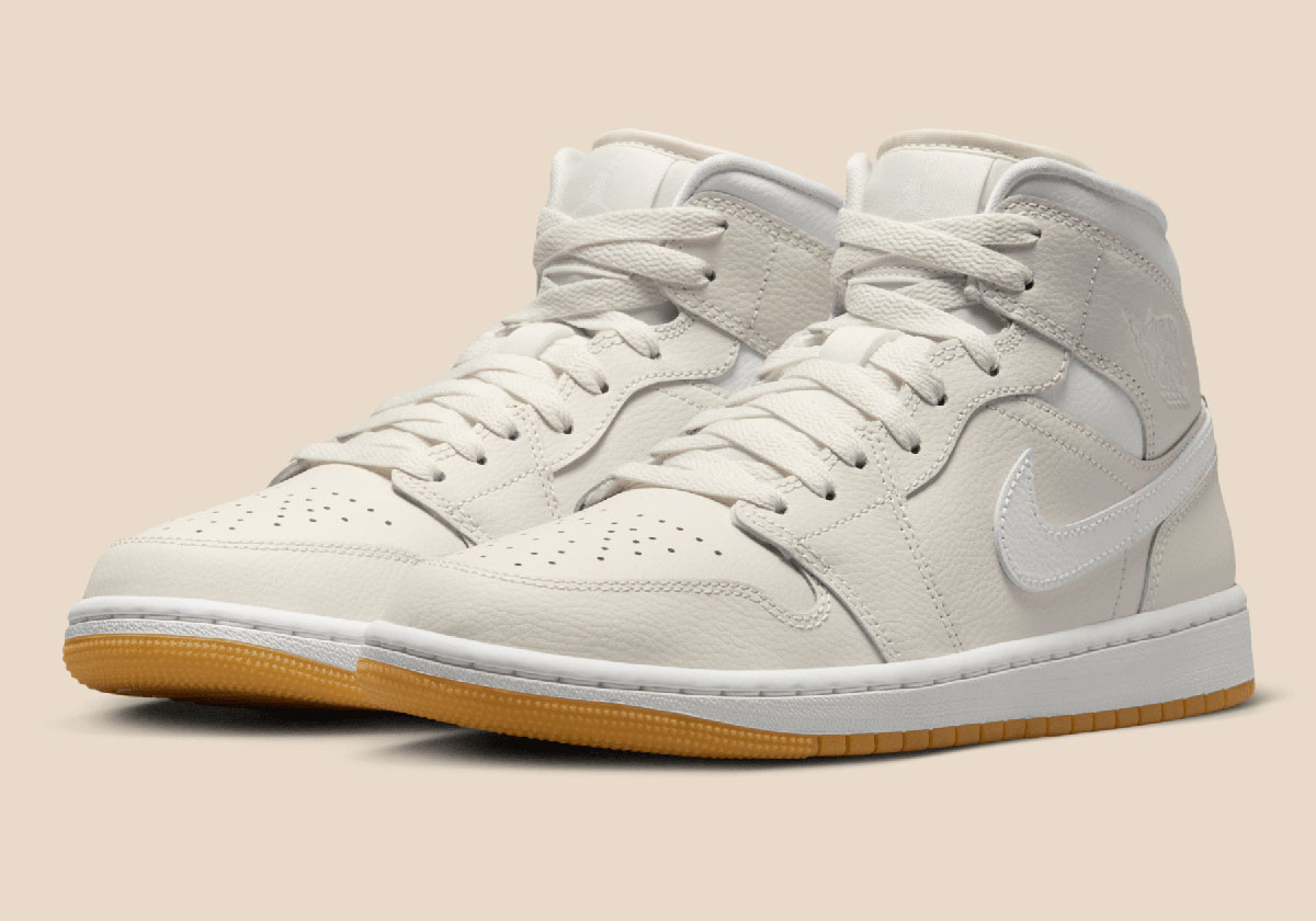 The Air Jordan 1 Mid Goes Back To Basics With "Phantom"