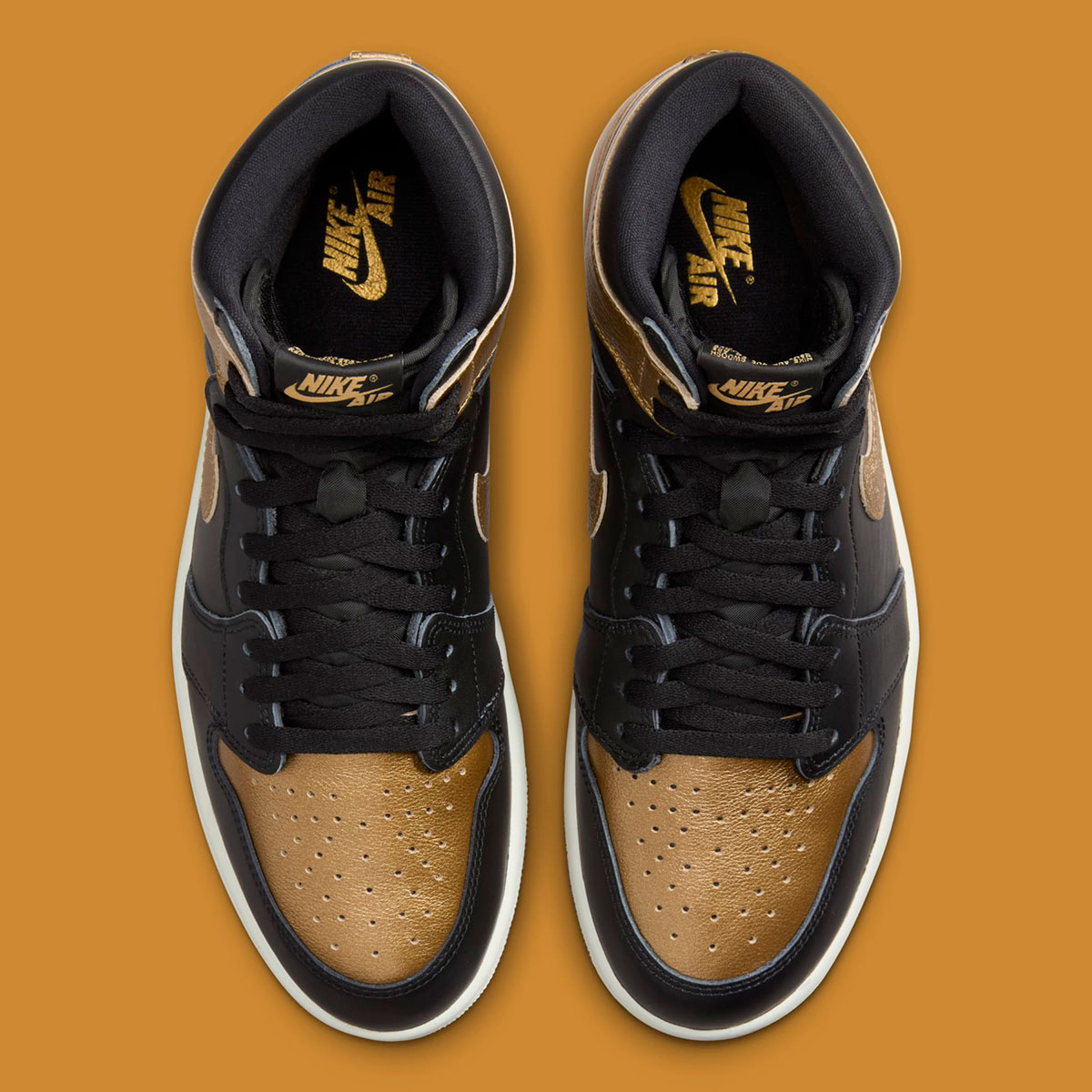 Air Jordan 1 Retro High Og Black Metallic Gold Dz5485 071 Release Date 2