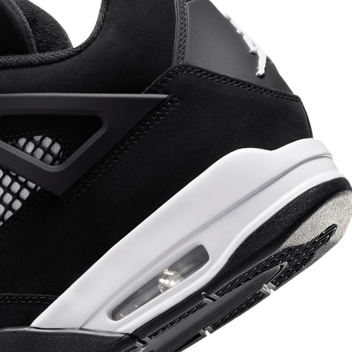 Air Jordan 4 Black White Thunder Fq8138 001 Release Date 4
