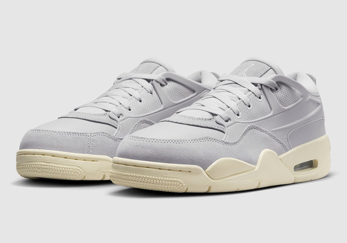 Official Images Of The Air Jordan 4 RM “Light Bone/Phantom”