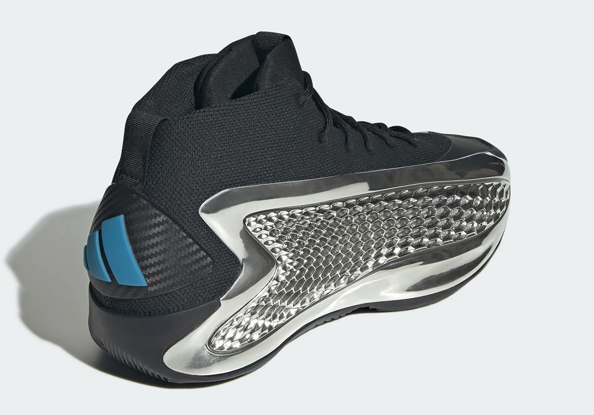 Anthony Edwards Adidas Ae1 Silver Metallic Ji0424 2