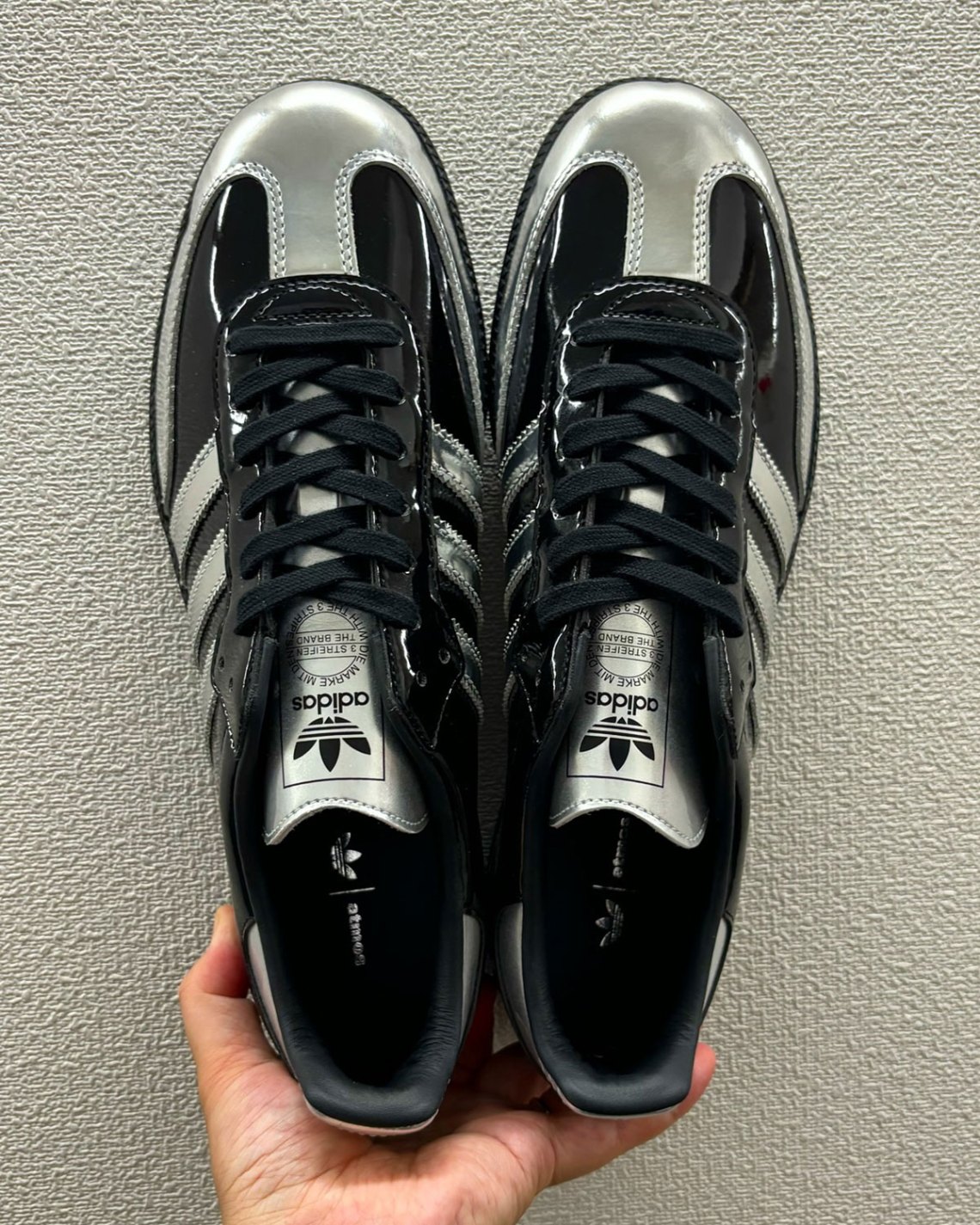 Atmos Adidas Samba Tuxedo Release Date 2