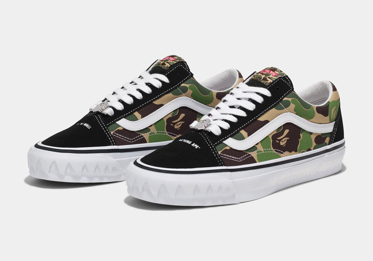 Bape Vans Old Skool Vn000e6ve36 2