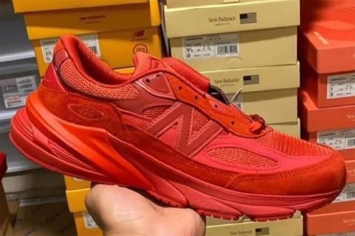 Joe Freshgoods New Balance 990v6 Red