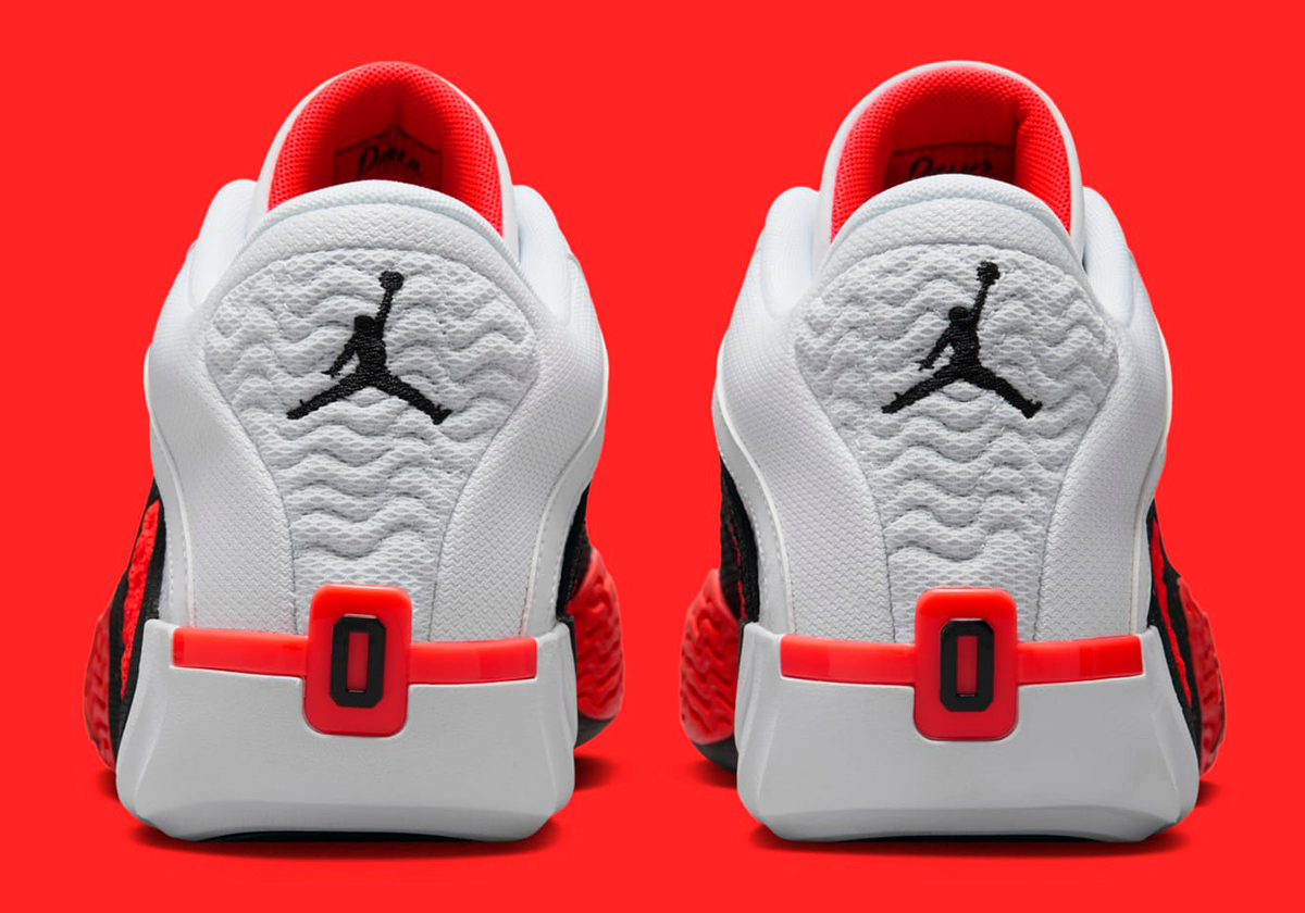 Jordan Tatum 2 White Bright Crimson Black Fj6457 106 6