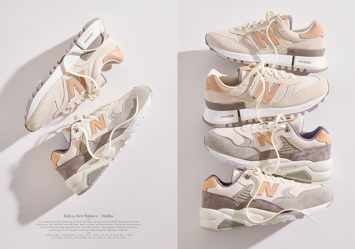 KITH Unveils Two New Balance Collaborations To Celebrate Malibu Flagship Store