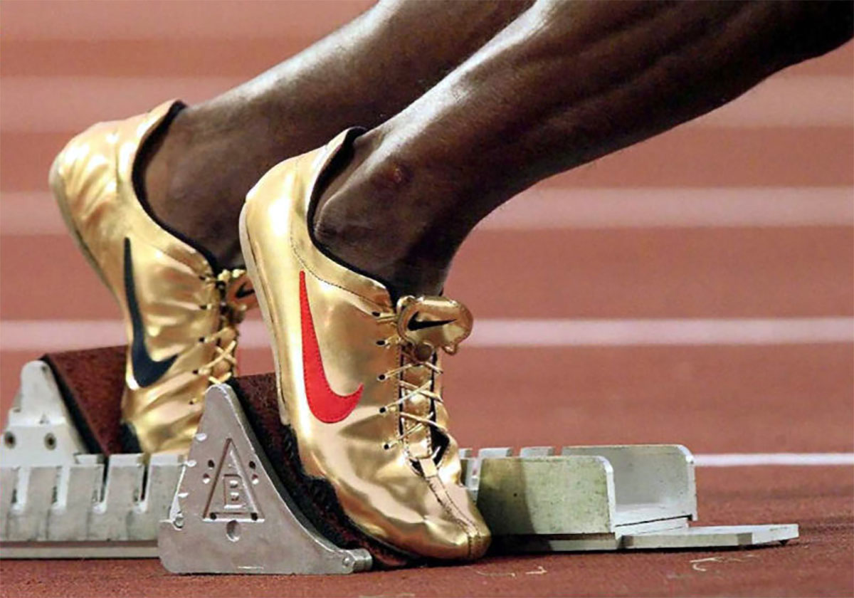 Michael Johnson Gold Nike Shoes 1996 Olympics 1