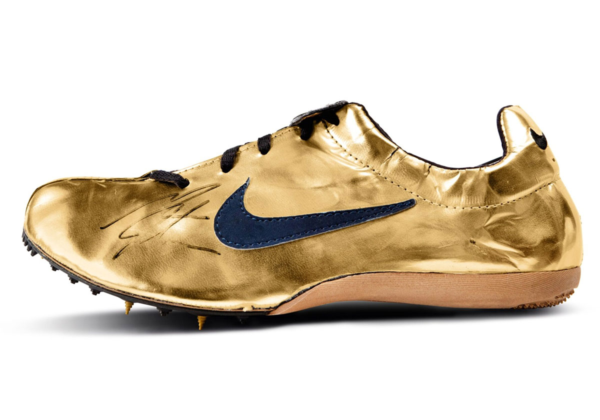 Michael Johnson Gold Nike Shoes 1996 Olympics 3