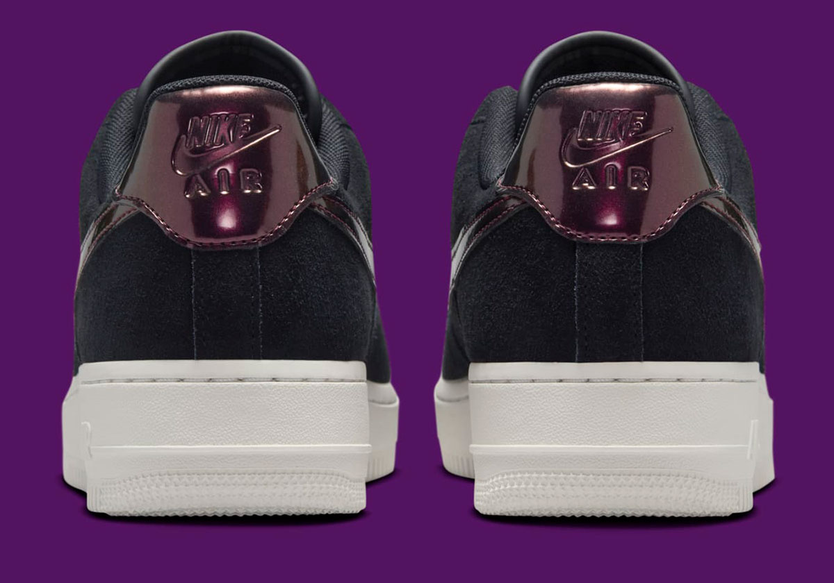 Nike Air Force 1 Low Womens Black Dark Raisin Hj4401 002 4