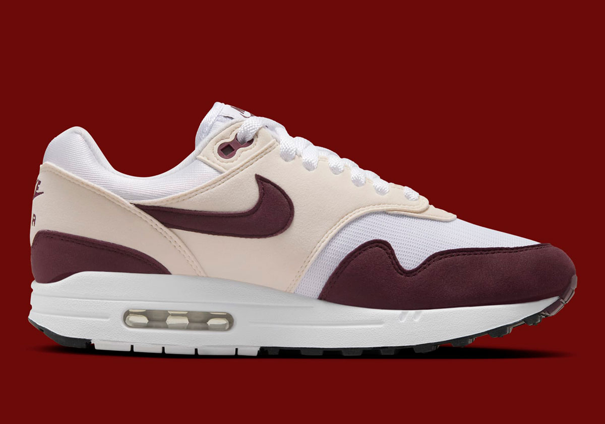 Nike Air Max 1 White Night Maroon Phantom Black Dz2628 114 5