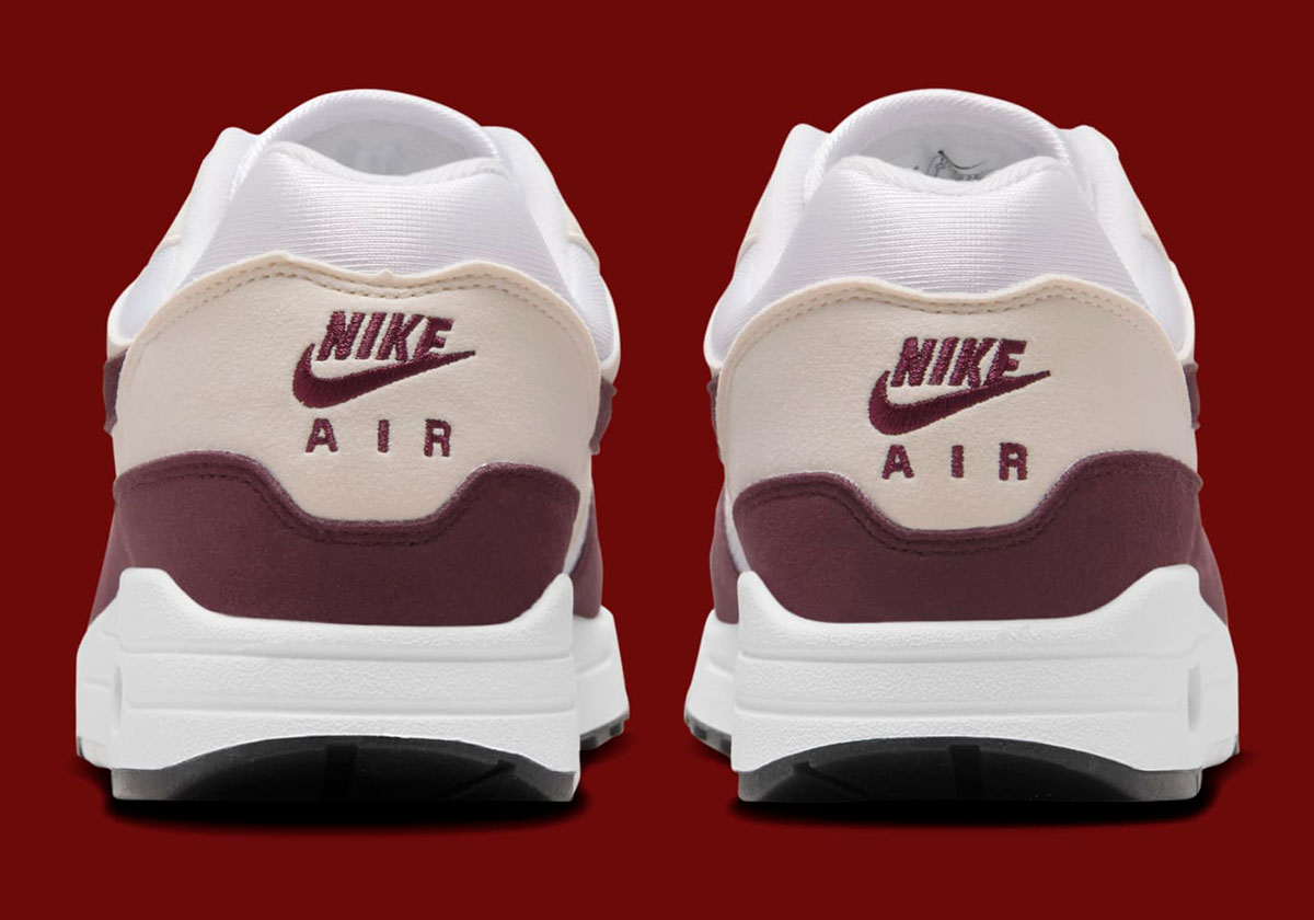 Nike Air Max 1 White Night Maroon Phantom Black Dz2628 114 6