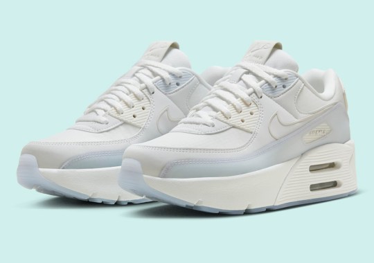 Sub-Zero Temps Hit The Nike Air Max 90 LV8 “Glacier Blue”