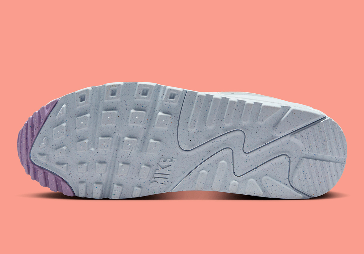 Nike Air Max 90 Womens Light Bone Light Violet Dh8010 107 6