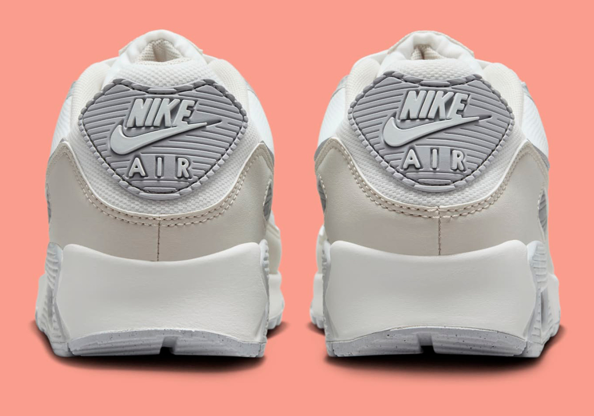 Nike Air Max 90 Womens Light Bone Light Violet Dh8010 107 8