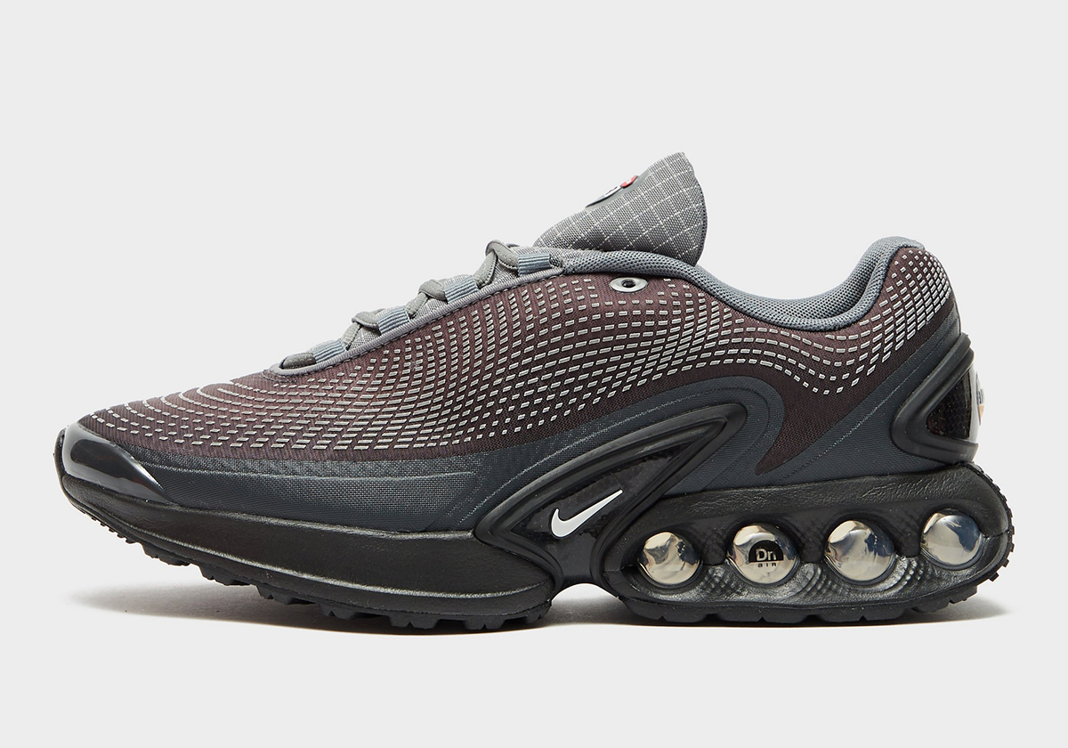 Nike Air Max Dn Grey Red Grid Tongue 2