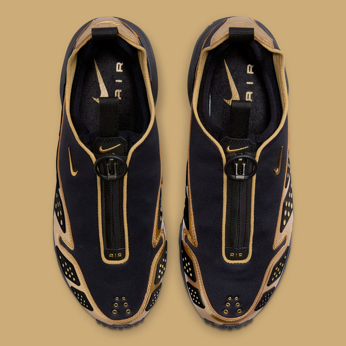Nike Air Max Sunder Black Dark Smoke Grey Metallic Gold Hj4130 002 2