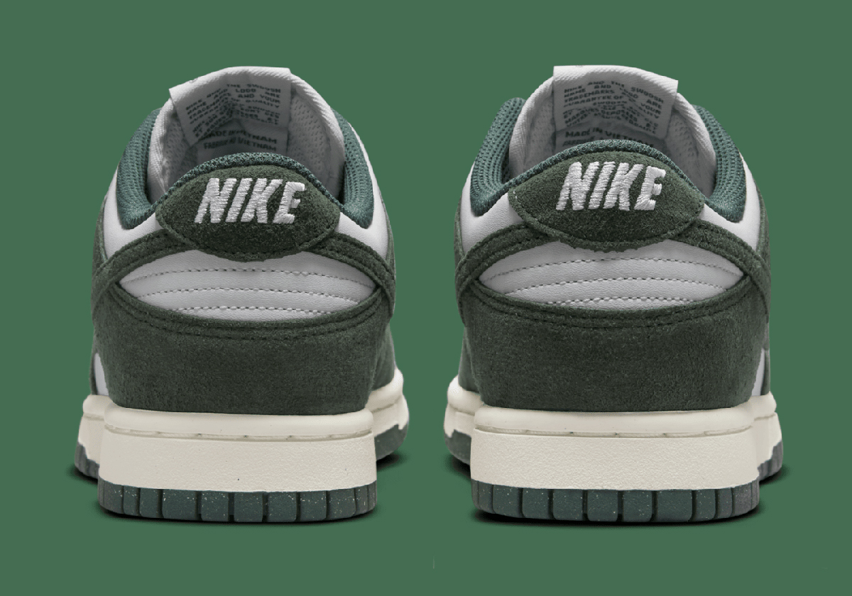 Nike Dunk Low Next Nature Green Suede Hj7673 002 2