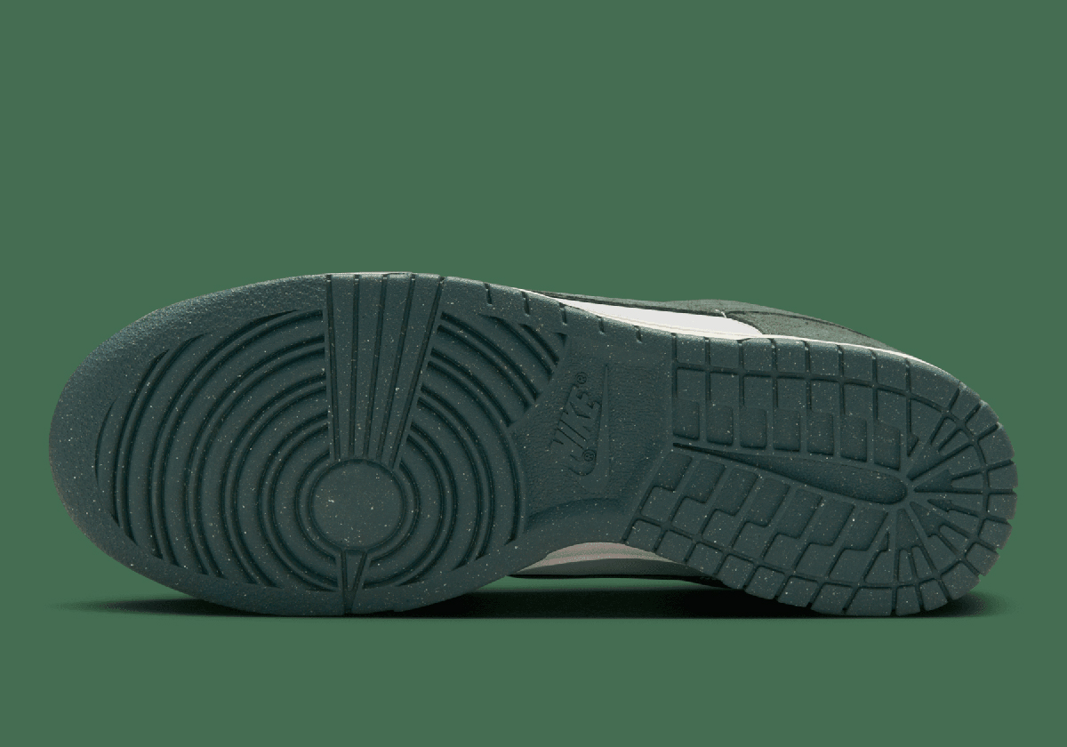 Nike Dunk Low Next Nature Green Suede Hj7673 002 5