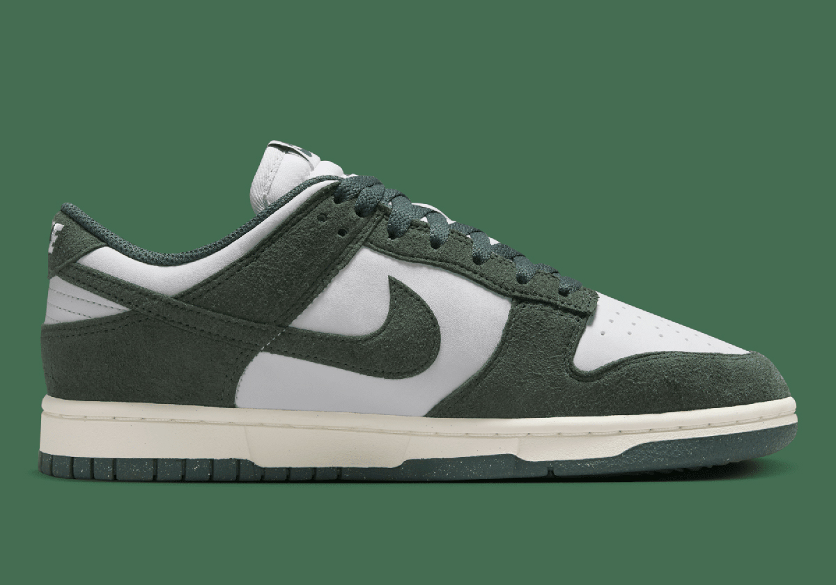 Nike Dunk Low Next Nature Green Suede Hj7673 002 8