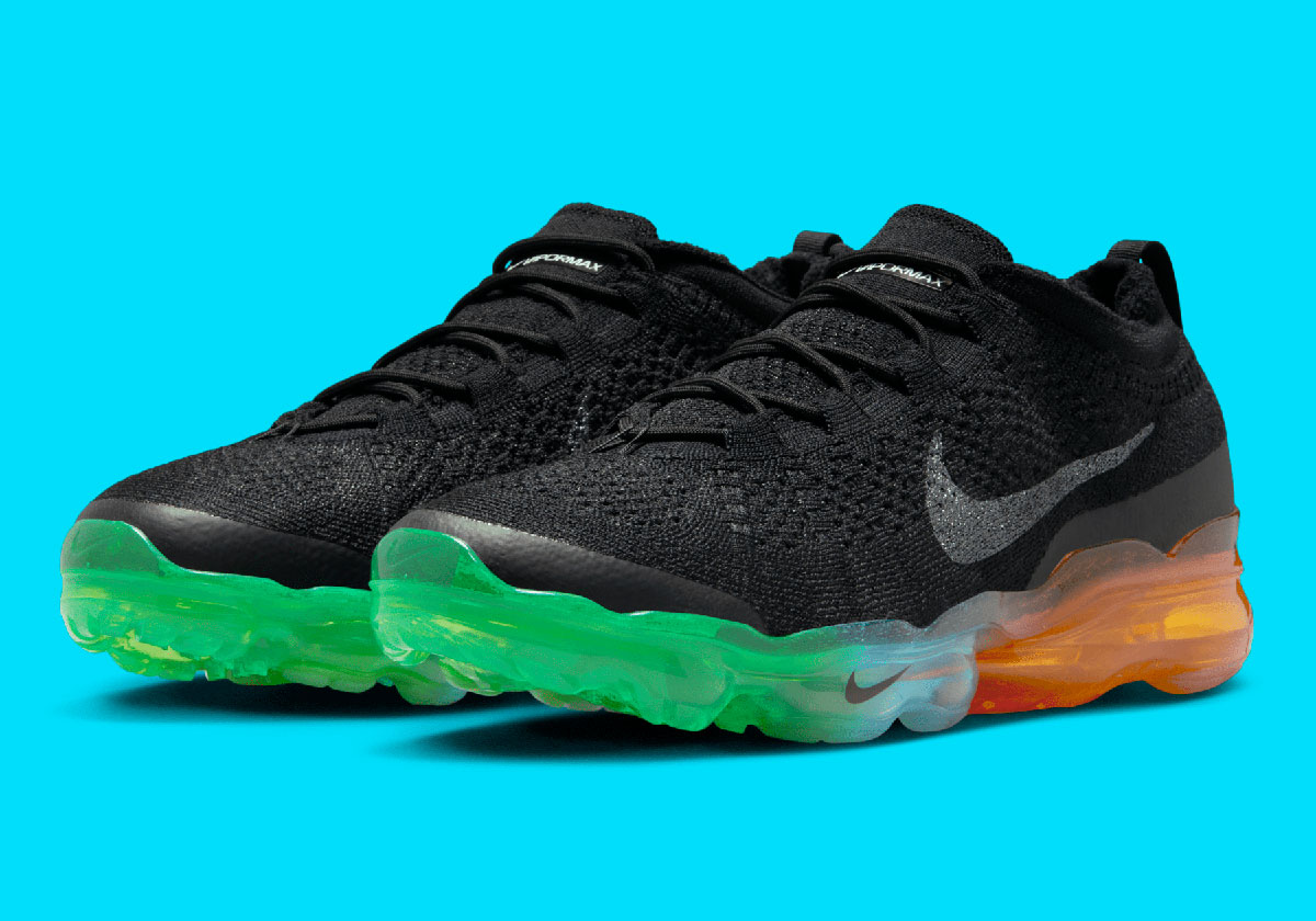Nike Vapormax Flyknit 2023 Black Multi Color Dv1678 014 1