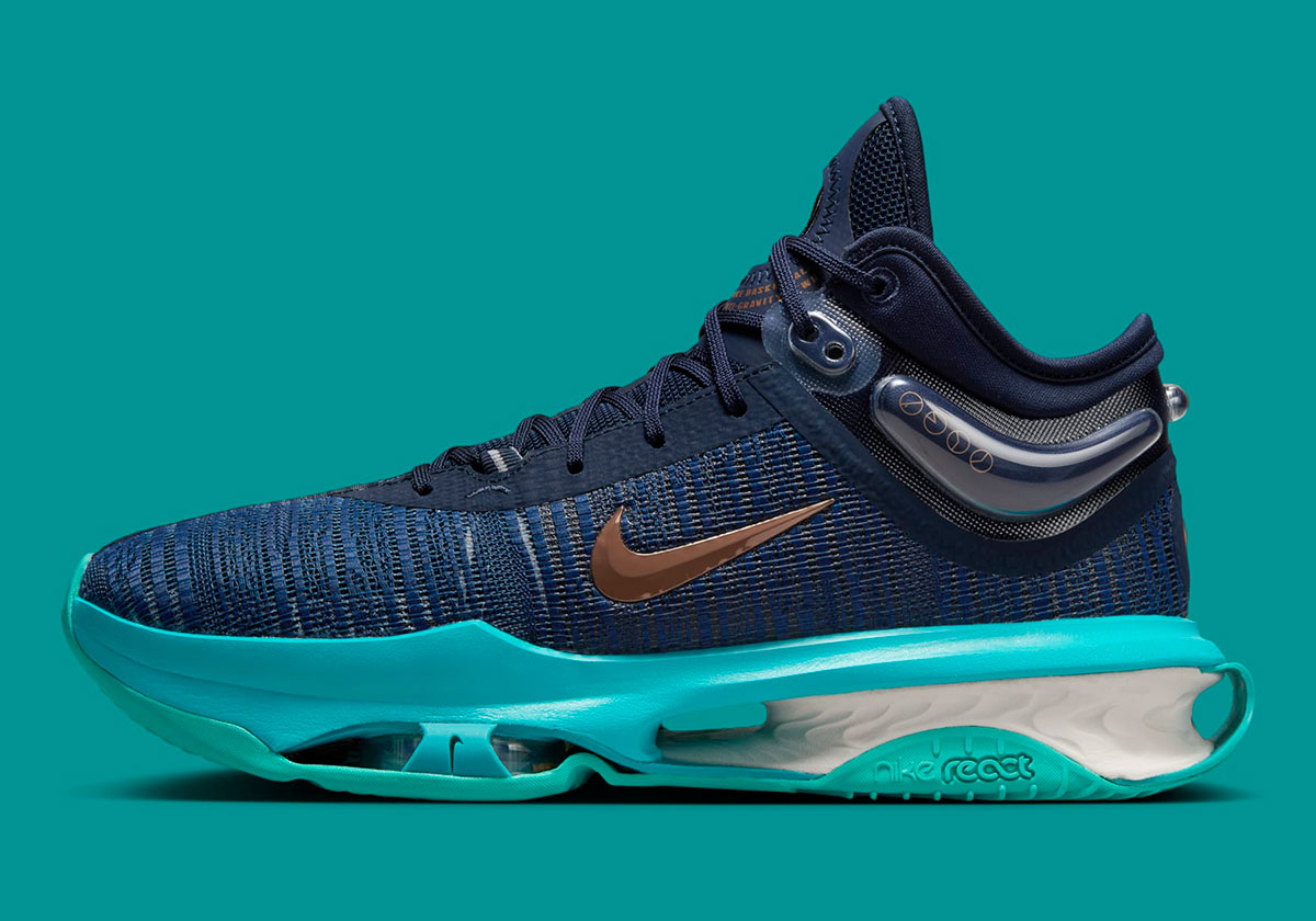 Nike Zoom Gt Jump 2 Obsidian Metallic Red Bronze Dusty Cactus Dj9431 401 5