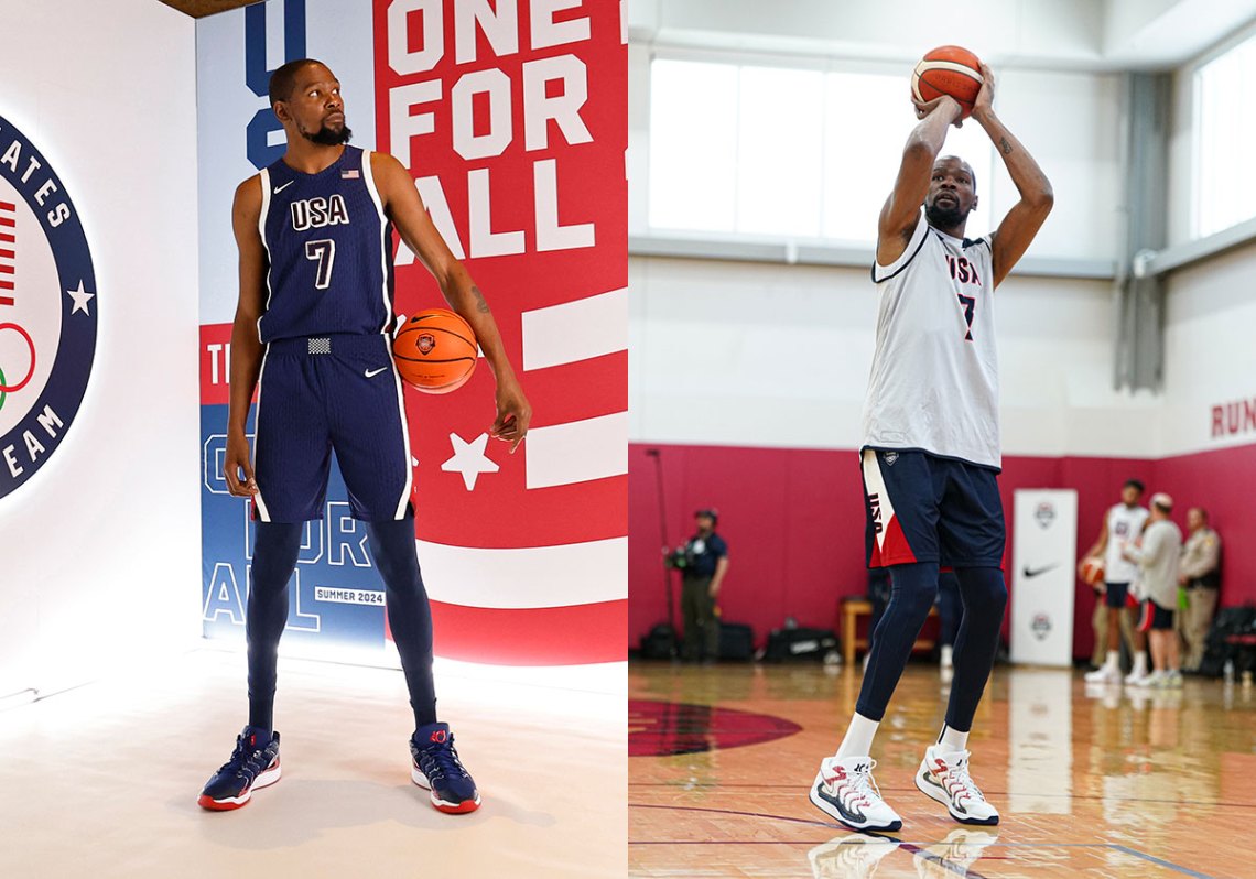 Team Usa 2024 Sneakers Kevin Durant Nike Kd 17