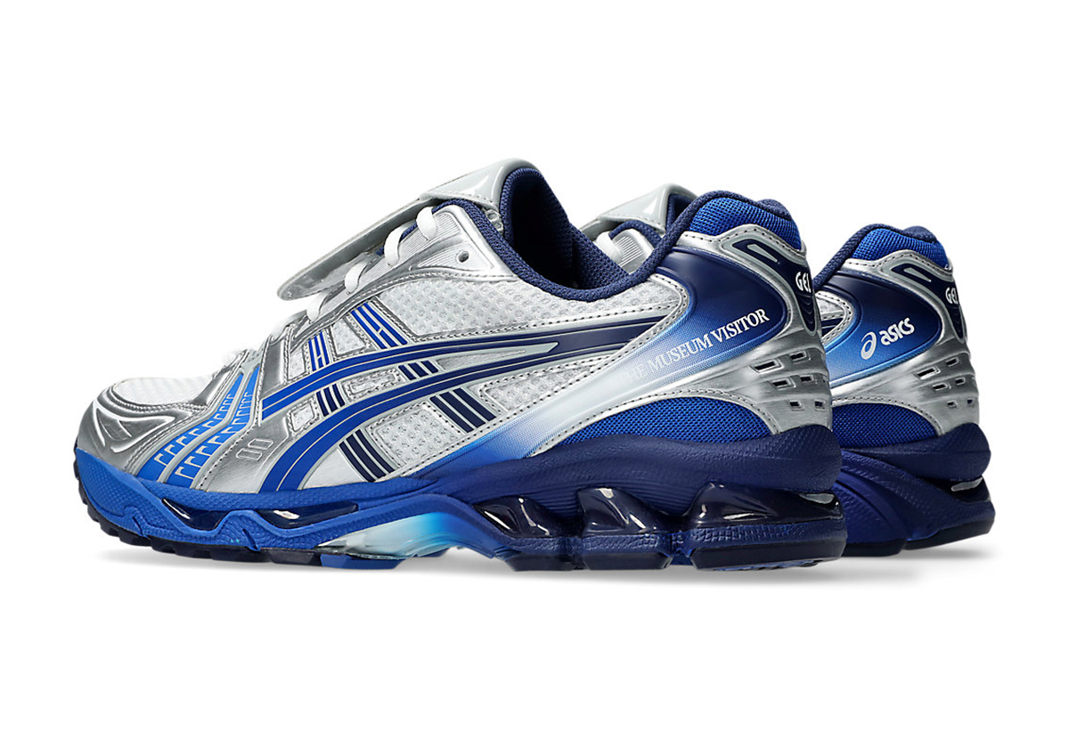 The Museum Visitor Asics Gel Kayano 14 White Blue 1203a528 020 4