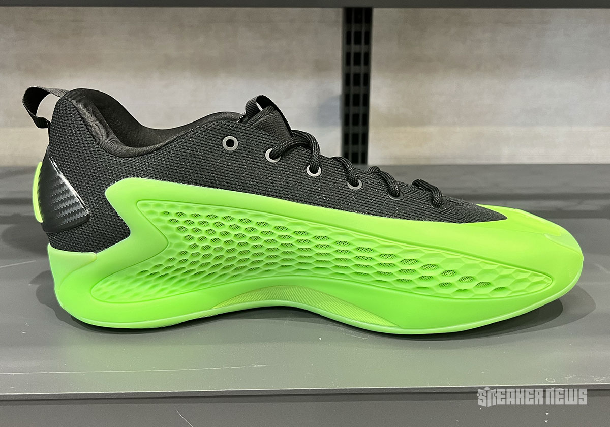 Adidas Anthony Edwards 1 Low Ae1 Lucid Lime Aurora Ink Core Black Ji4065 4