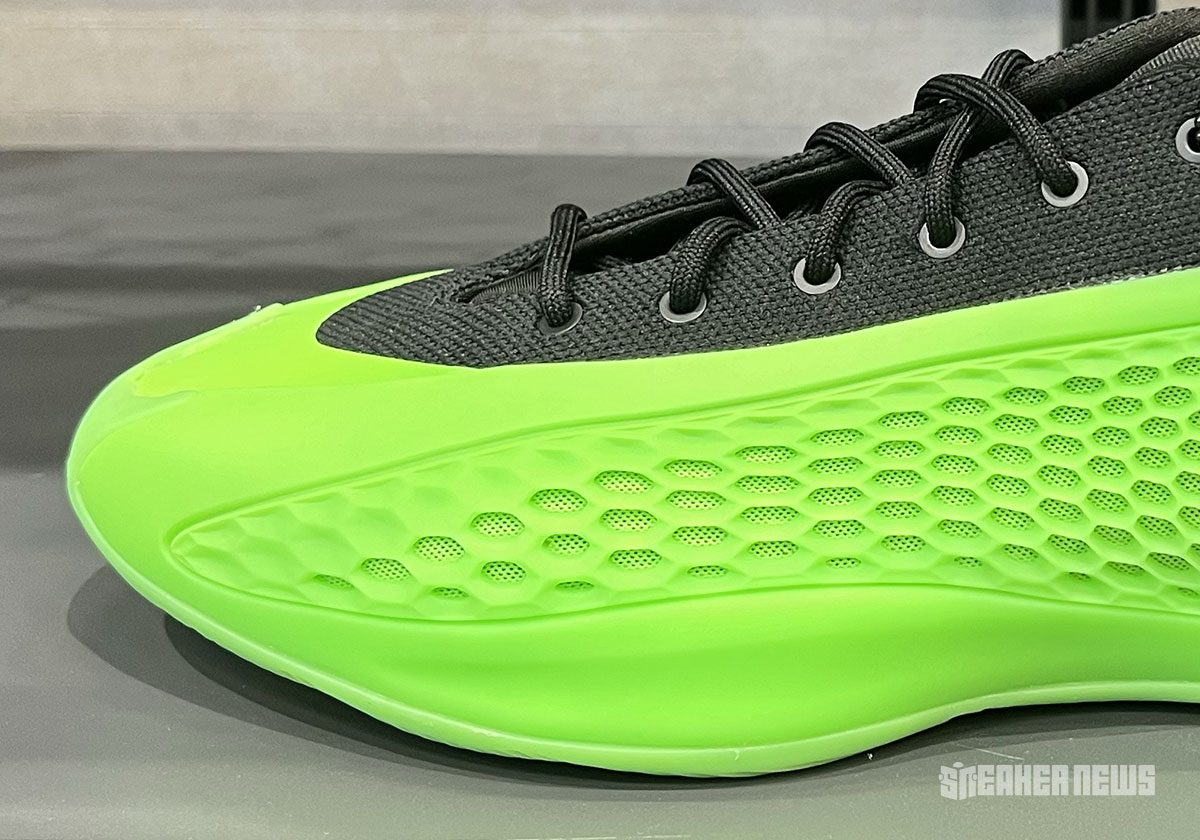 Adidas Anthony Edwards 1 Low Ae1 Lucid Lime Aurora Ink Core Black Ji4065 6