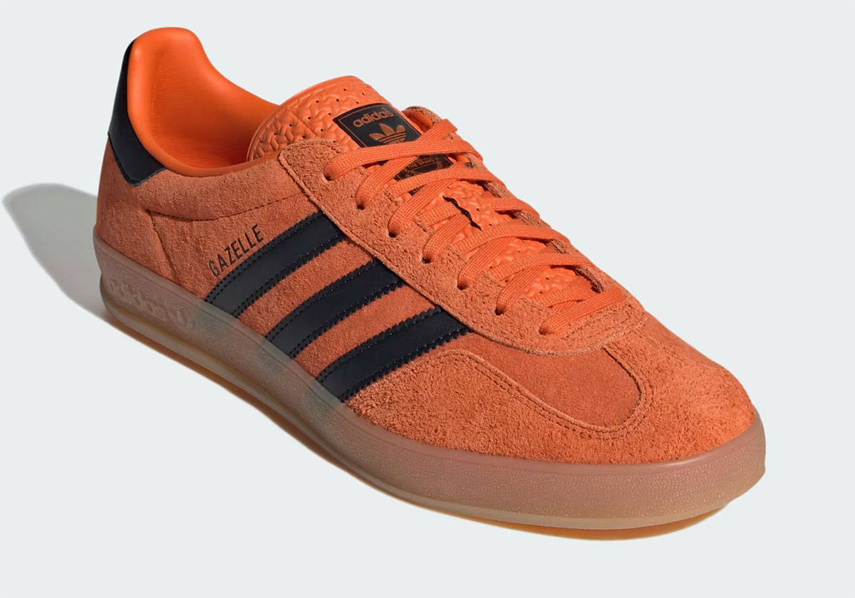 Adidas Gazelle Indoor Halloween Orange Black Ji3905 3