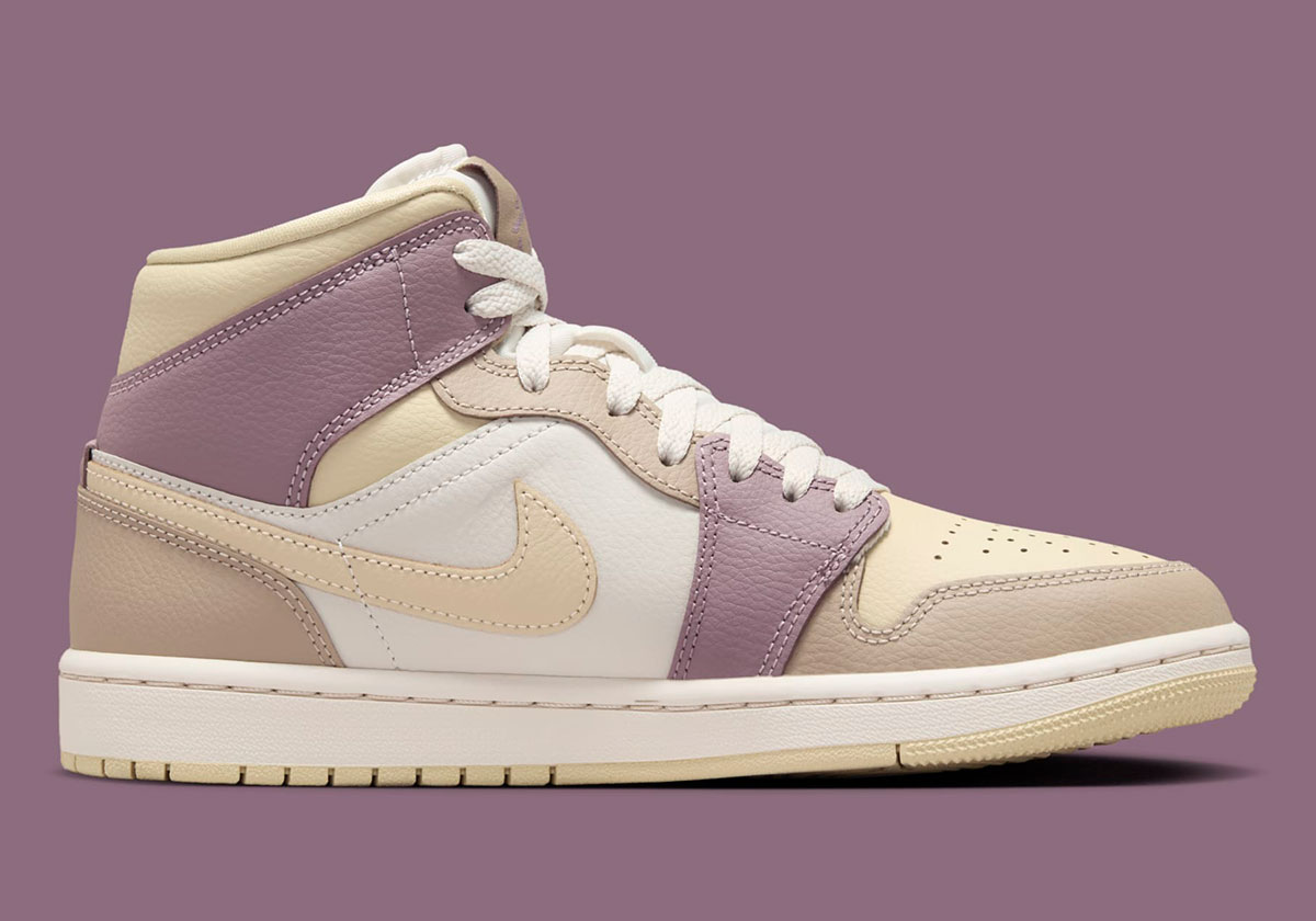 Air Jordan 1 Mid Coconut Milk Violet Ore 6