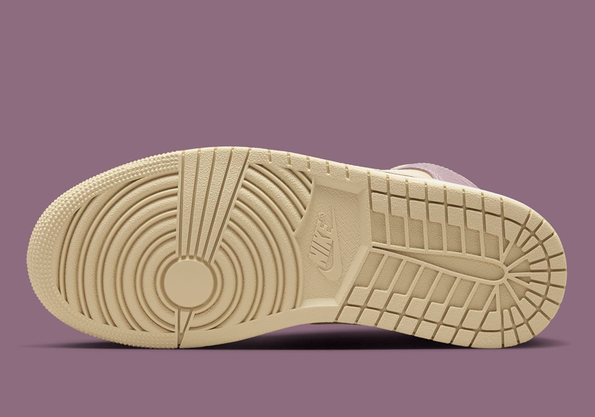 Air Jordan 1 Mid Coconut Milk Violet Ore 8