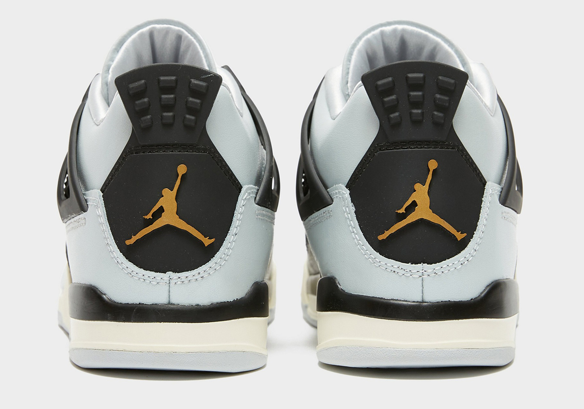 Air Jordan 4 Gs Pure Platinum Metallic Gold Sail Black Fz8585 070 3