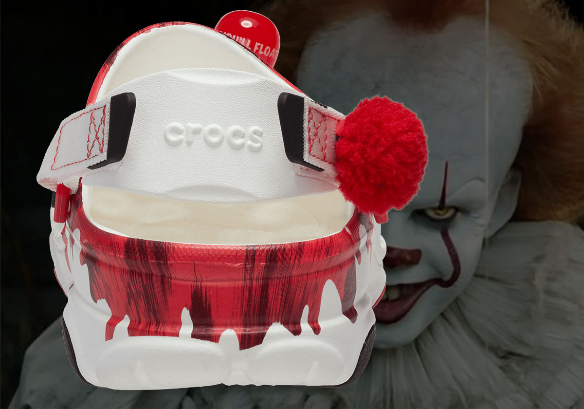 It Clown Crocs Clog Release Date 3