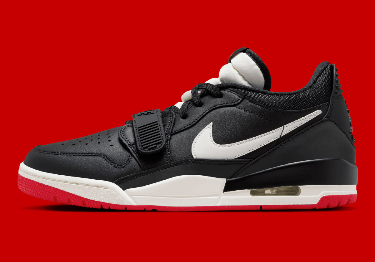 Jordan Legacy 312 Low Black University Red Sail Hj9029 010 5