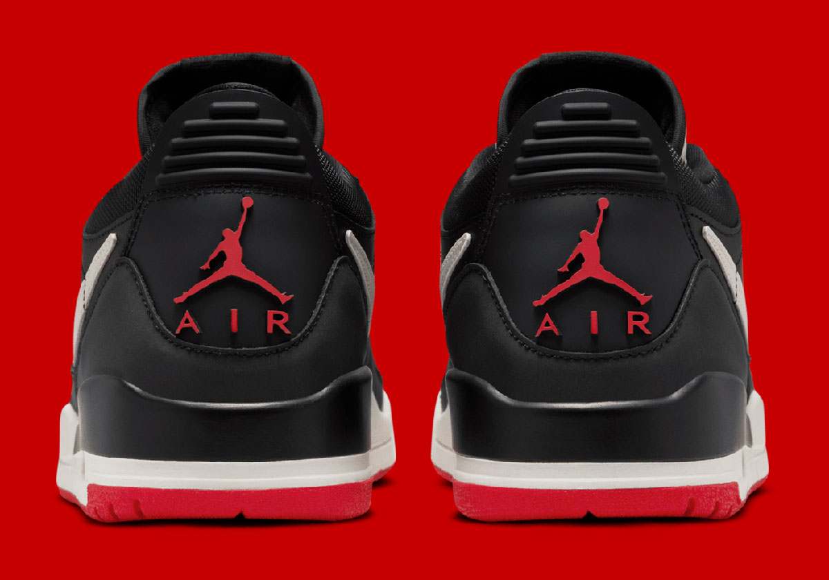 Jordan Legacy 312 Low Black University Red Sail Hj9029 010 9