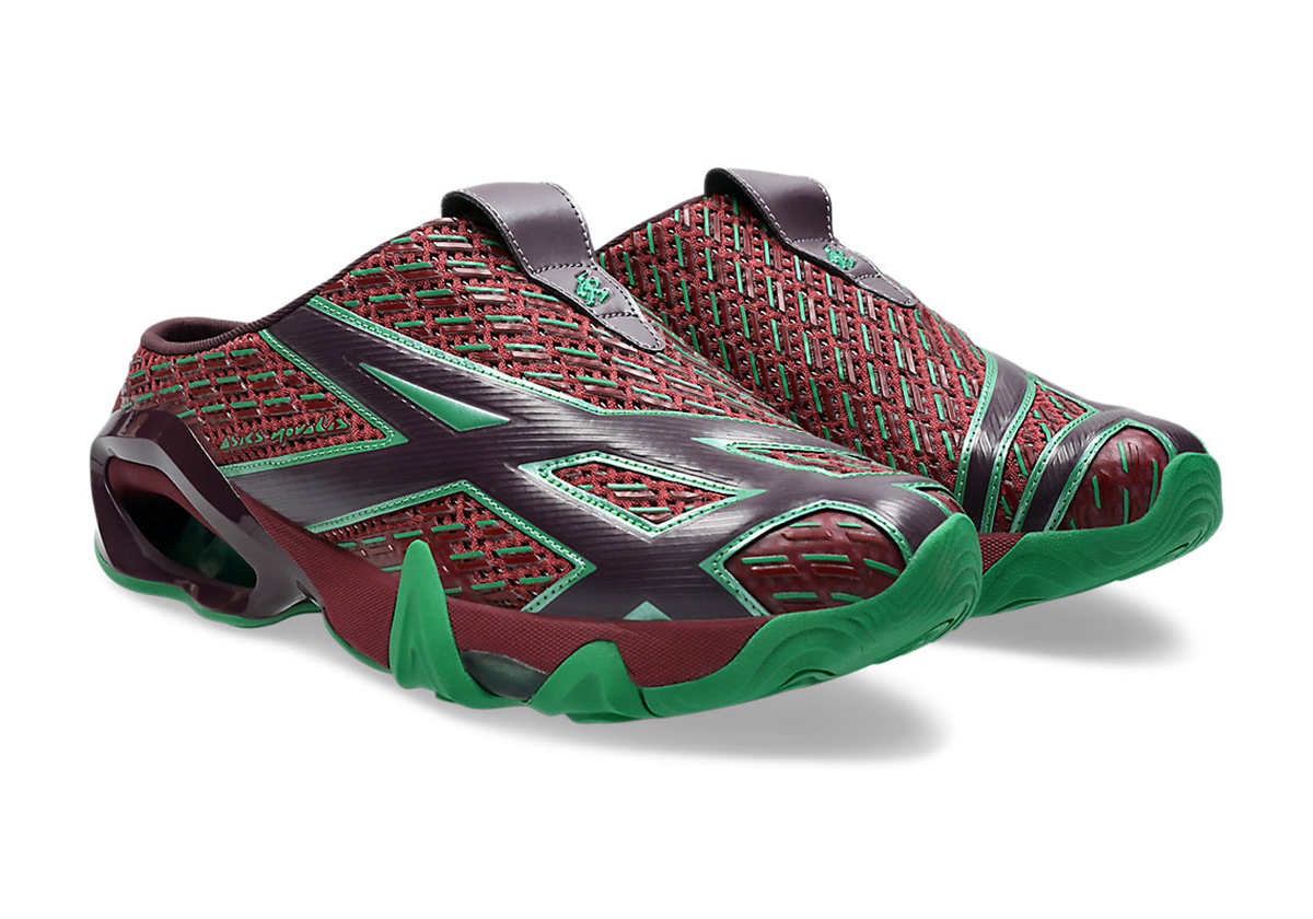 Kiko Kostadinov Asics Novalis Gel Styrax Red Green 1203a500 600 6