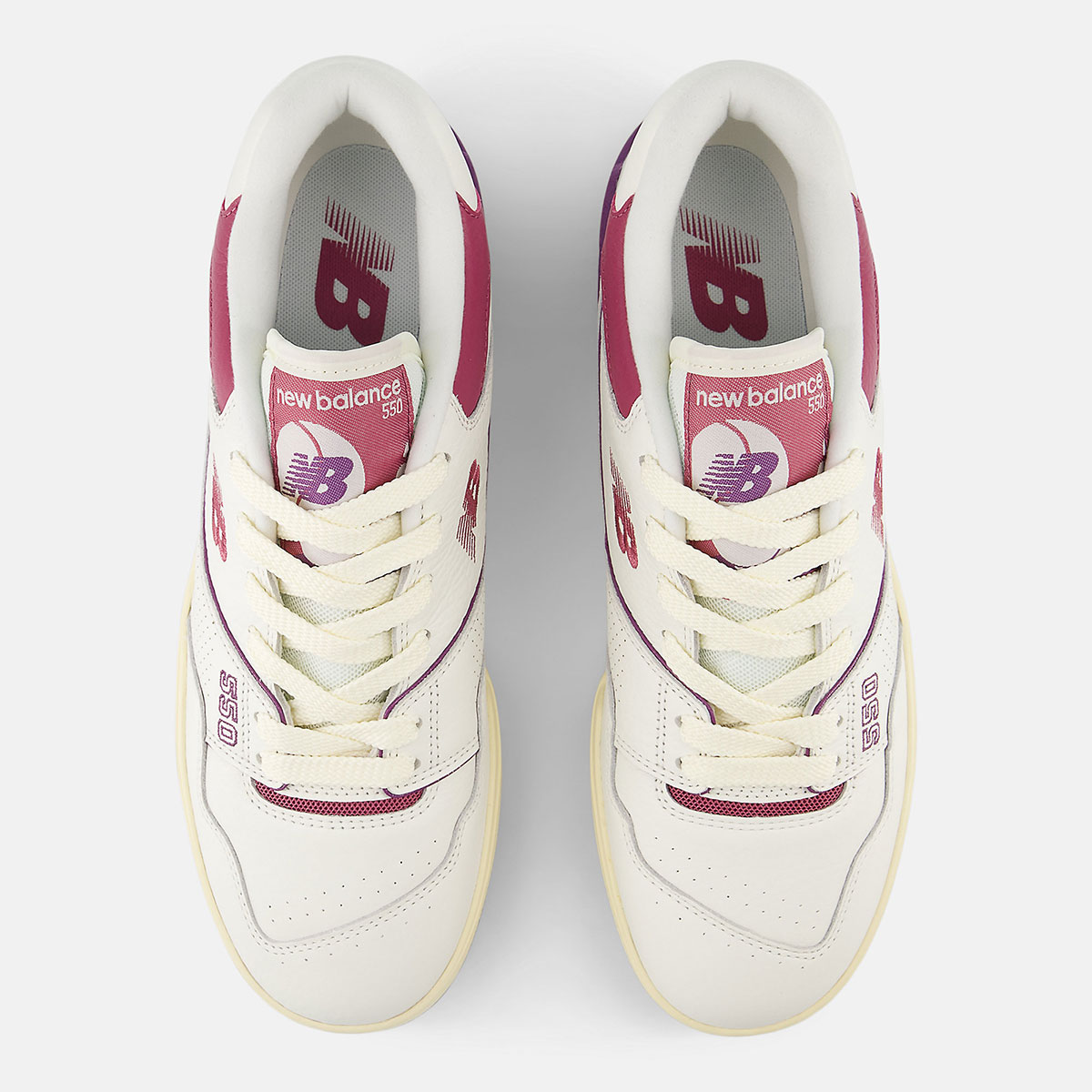 New Balance 550 Mini Logo Red Bb550pta 5