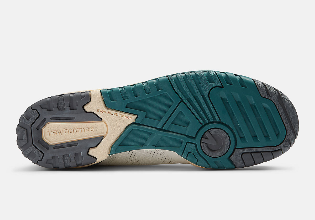 New Balance 550 Mini Logo Teal Bb550ptb 5