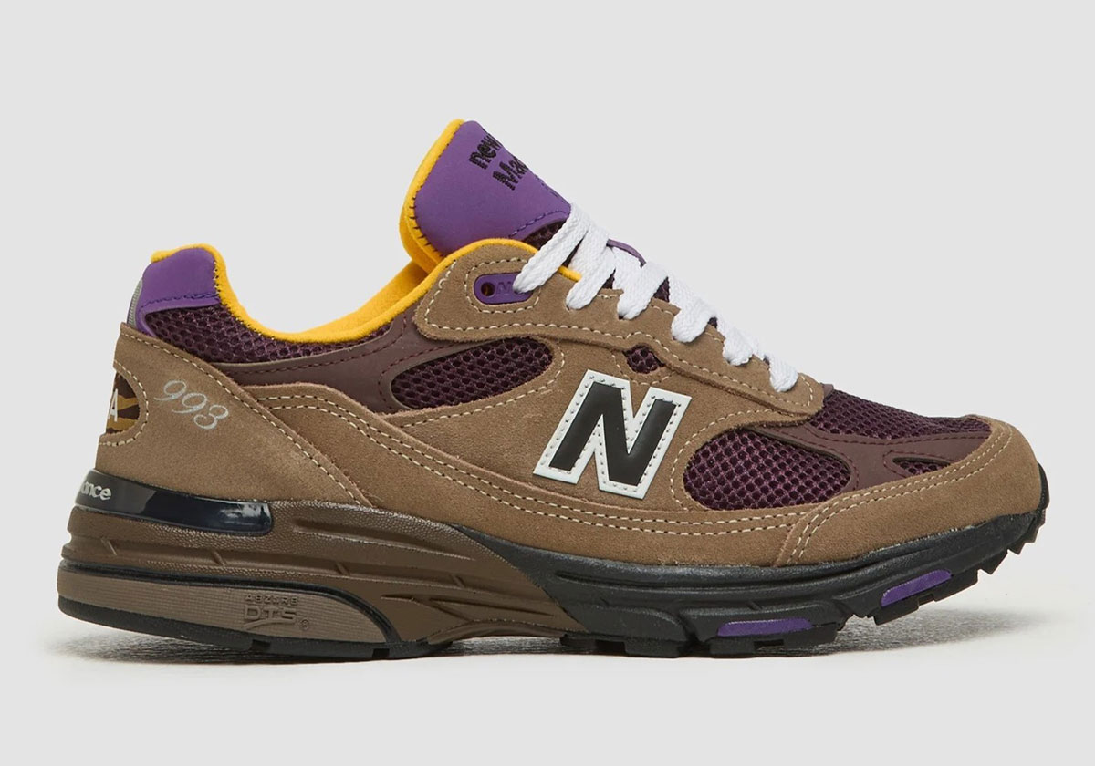 New Balance 993 Made In Usa Mushroom Midnight Violet U993mu 4