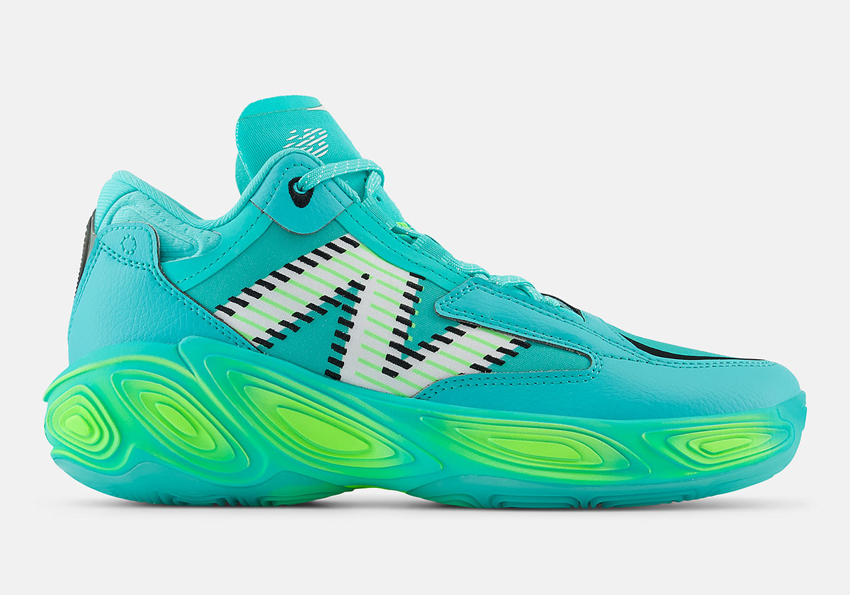 New Balance Fresh Foam Bb V2 Cyber Jade Pixel Green Bbfrshh2 1
